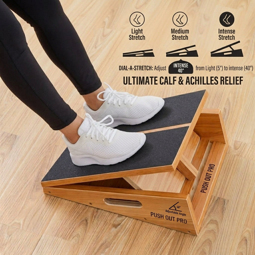 Adjustable Calf Stretch Board