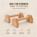 pushout pro wooden parallettes